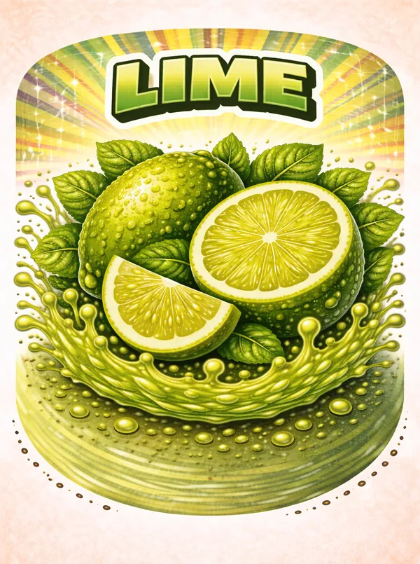 Bulk lime ingredients: concentrate, NFC juice, oil, cells, powder, frozen
